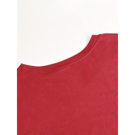 Women's Green Motivational Quote T-Shirt - 