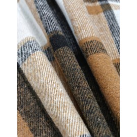 Women'S Stylish Autumn/Winter New High-End Fleece Slim Fit Tie-Up Blazer and Long Pants Suit, 2pcs Set for Office Commuting Versatile Wear, Casual Attire|Sleek Formal Attire|Sleek Design